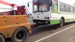 Фото эвакуации автобуса