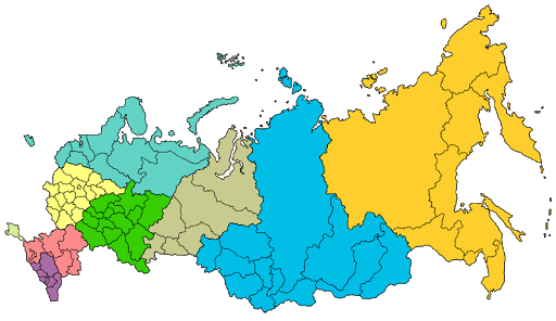 Фото карты РФ